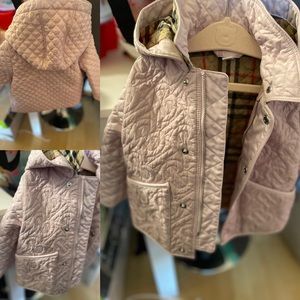 Burberry toddler coat